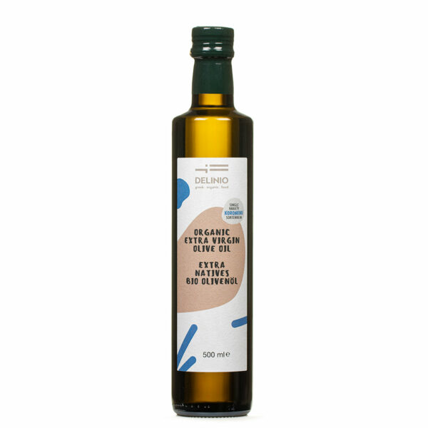 Oliwa z oliwek extra virgin organic, GRECJA, 500ml